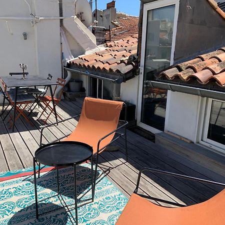 Studio Toit Terrasse Vieux Port Marsella Exterior foto