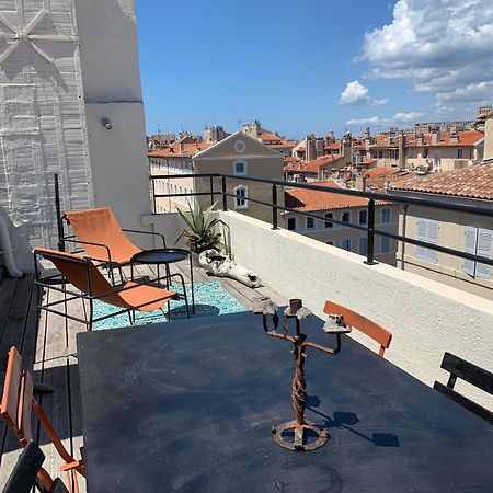 Studio Toit Terrasse Vieux Port Marsella Exterior foto
